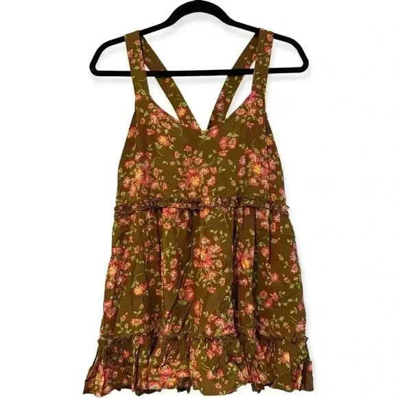 Matilda Jane Floral On A Whim Cross-Back Tank Top, size S - Picture 3 of 5